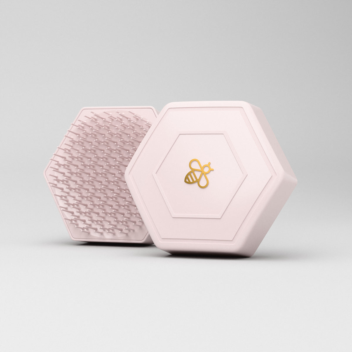 HONEY.BRUSH kímélő hajkefe - rózsaszín