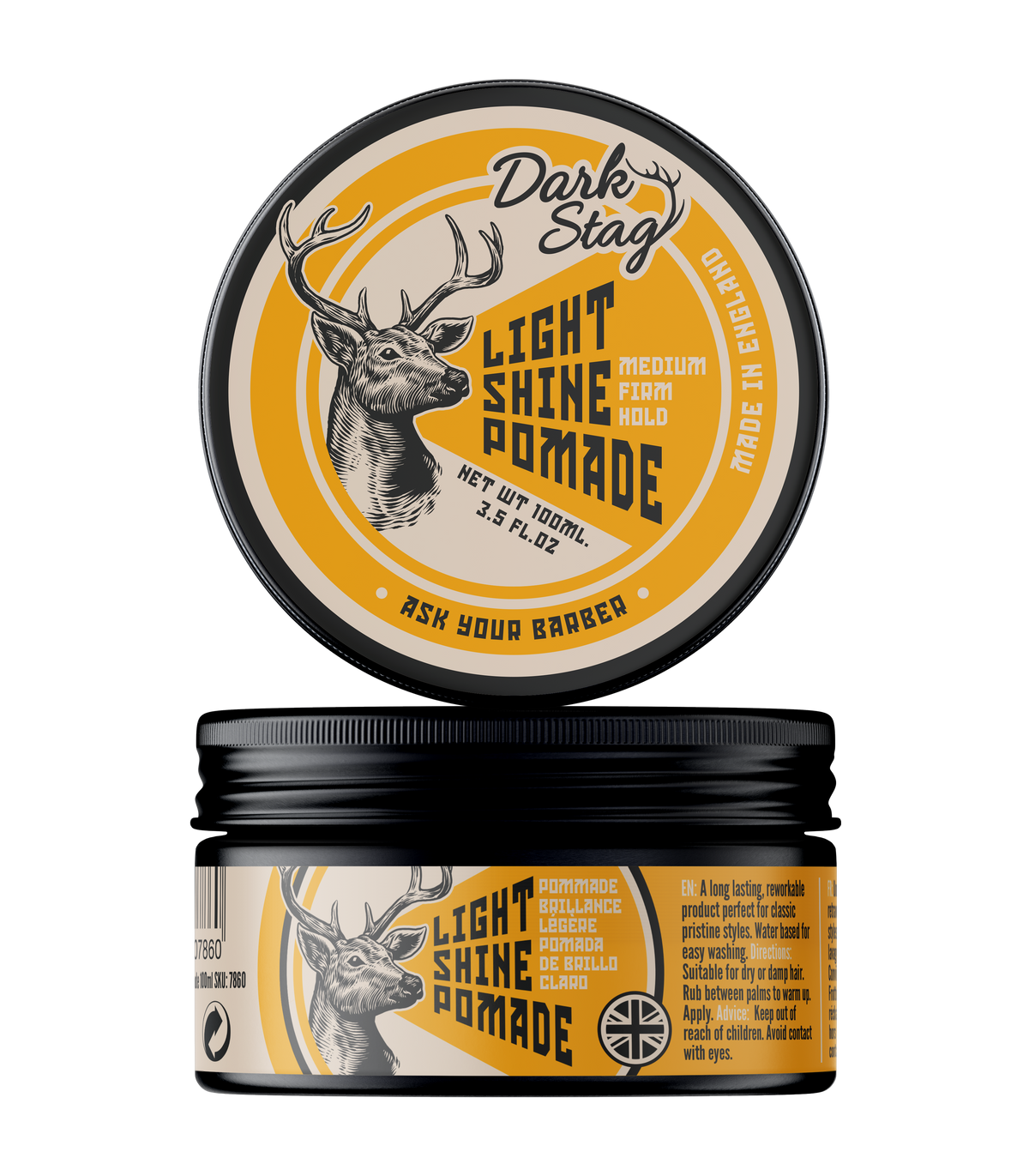 DarkStag Light Shine Pomade - 100ml