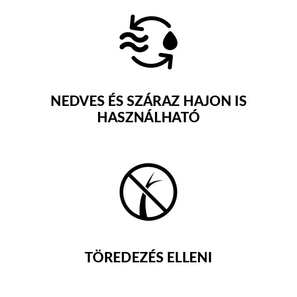 HONEYBRUSH kímélő hajkefe