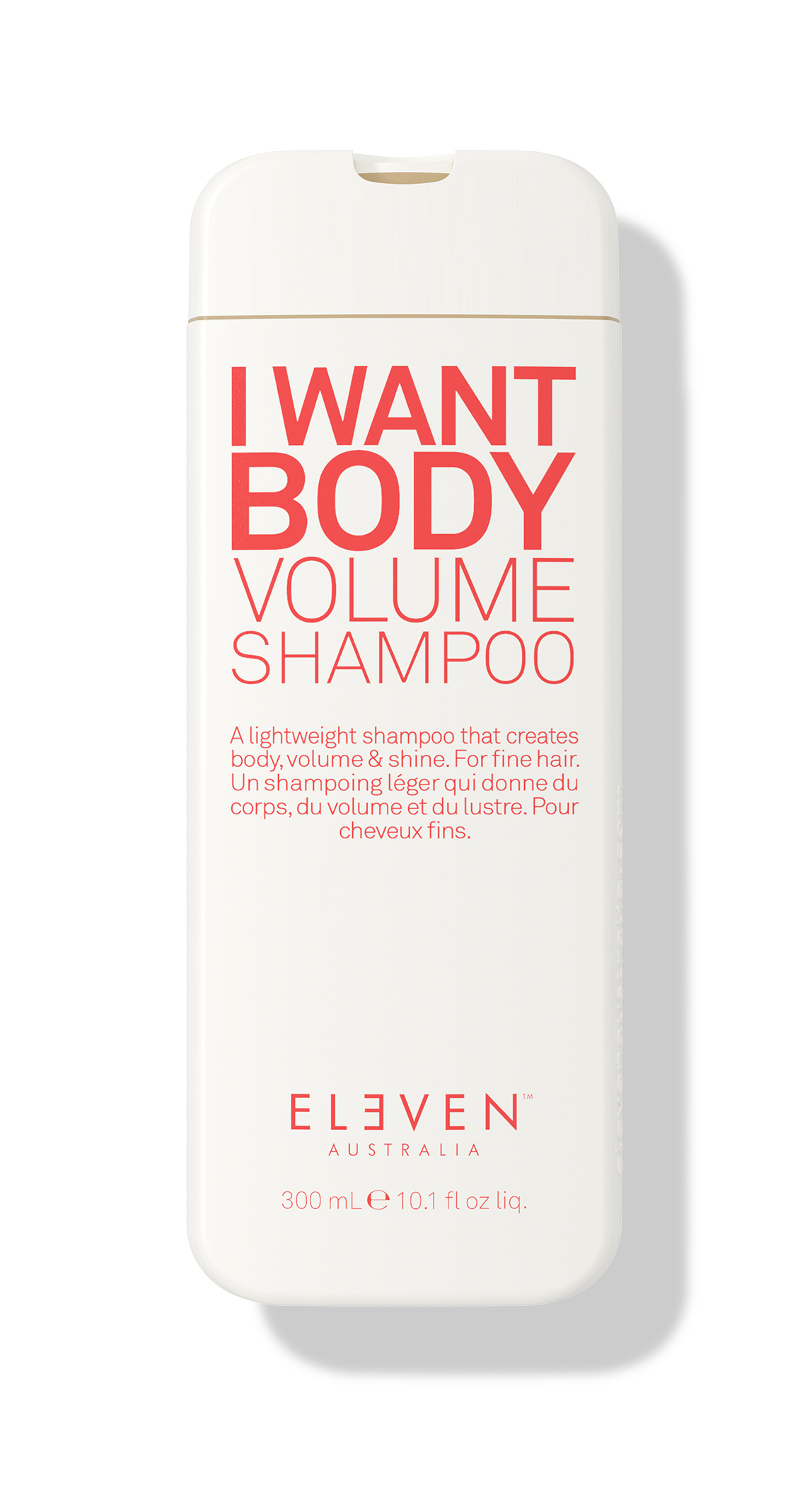 I Want Body - szulfátmentes, parabénmentes volumennövelő sampon 300 ML