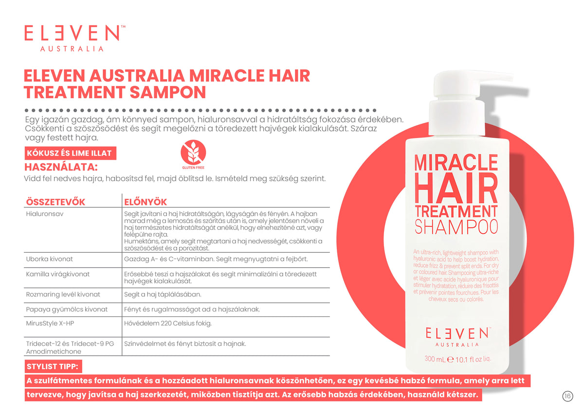 Miracle Hair Treatment sampon 300ml