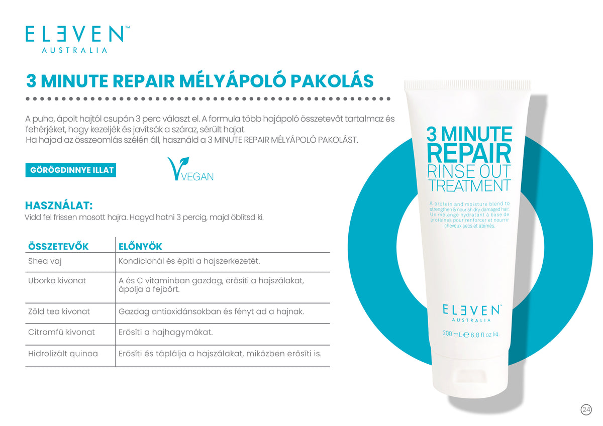 3 Minute Repair - Mélyápoló pakolás 200 ML