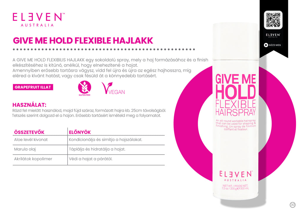 Give me hold flexibilis hajlakk 300ml - új