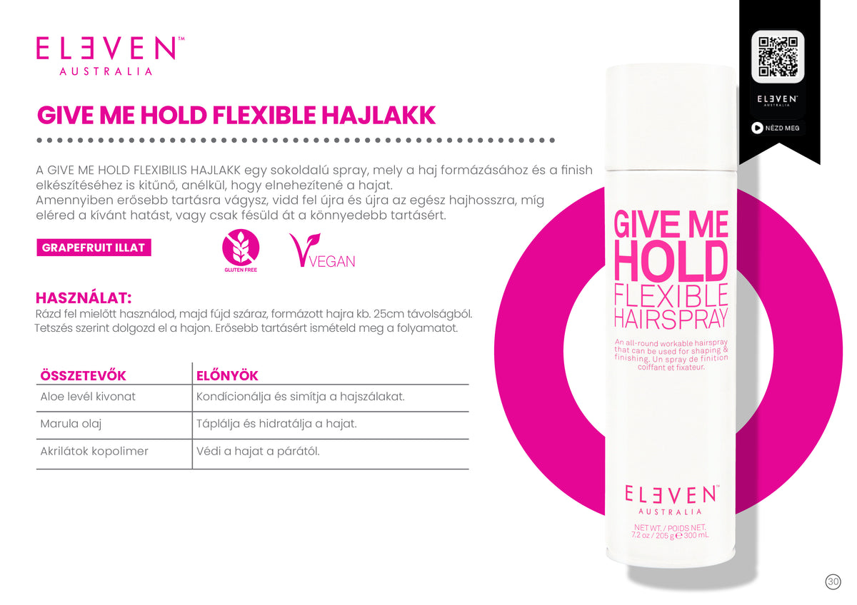 Give me hold flexibilis hajlakk 300ml - új