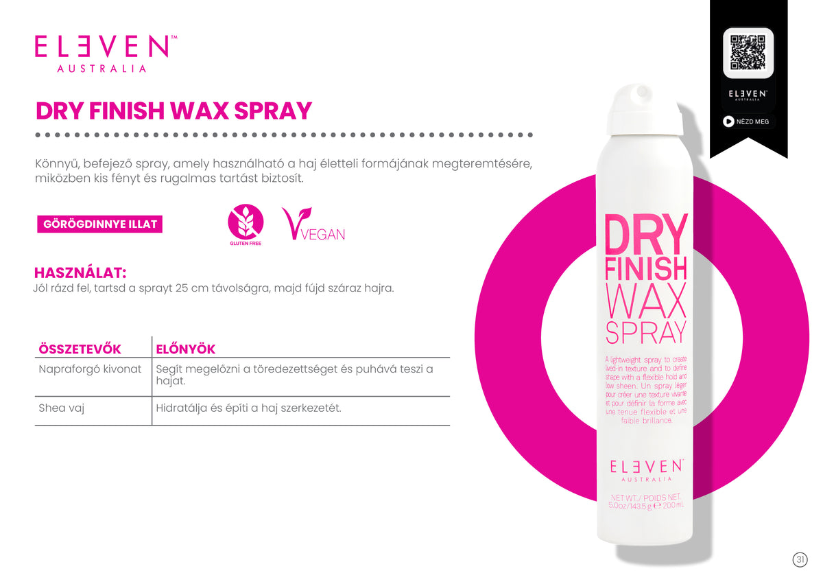 Dry Finish WAX Spray 200 ml