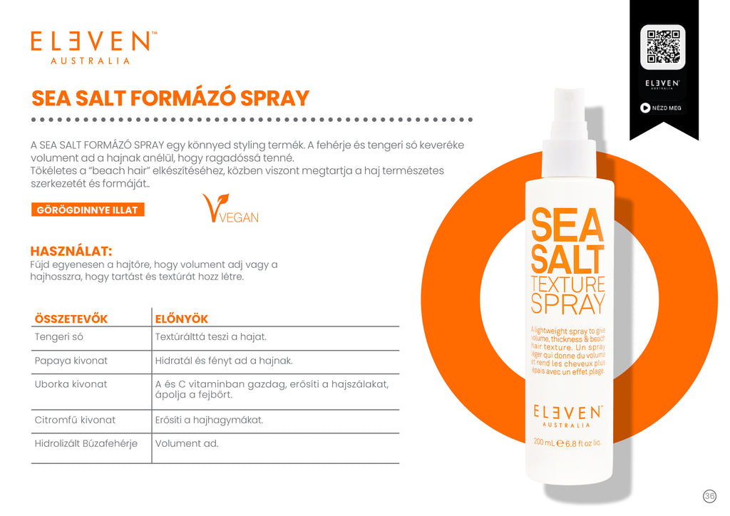 SeaSalt tengeri só spray 200ml
