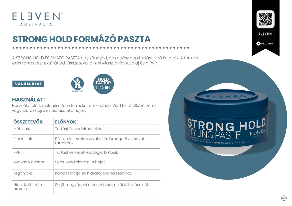 Strong hold - wax 85 g