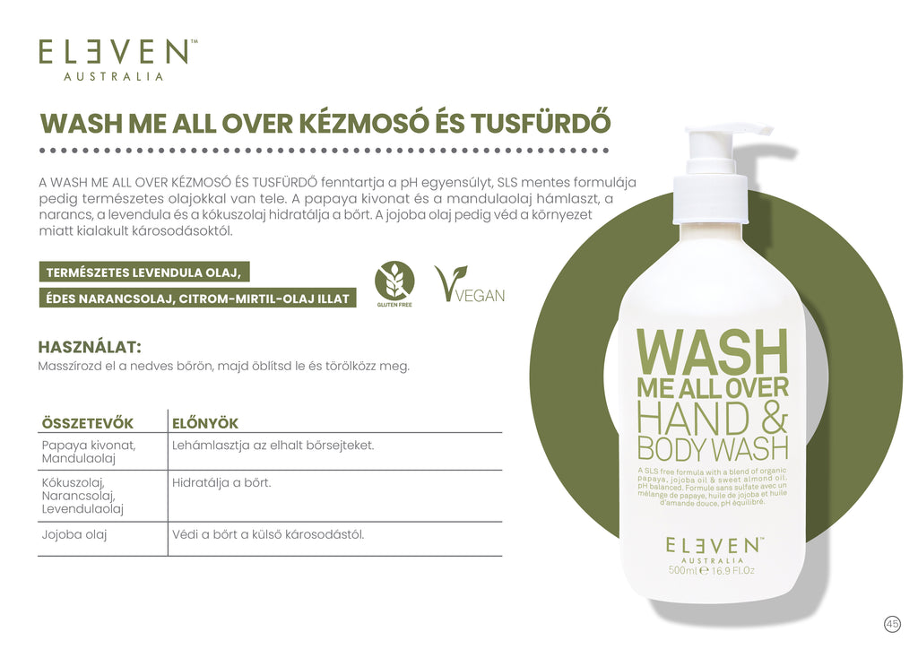 Wash Me All Over - tusfürdő 500 ML