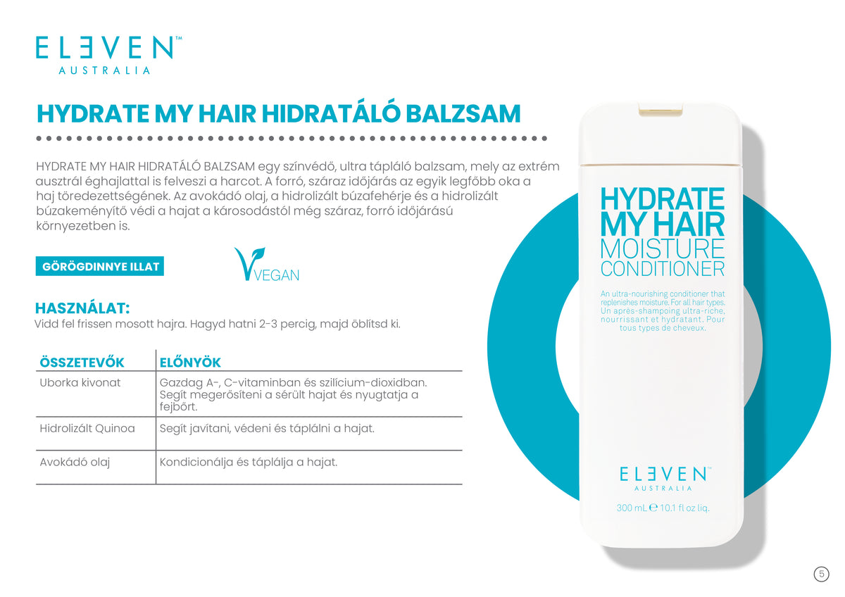 Hydrate My Hair - hidratáló balzsam 300 ML
