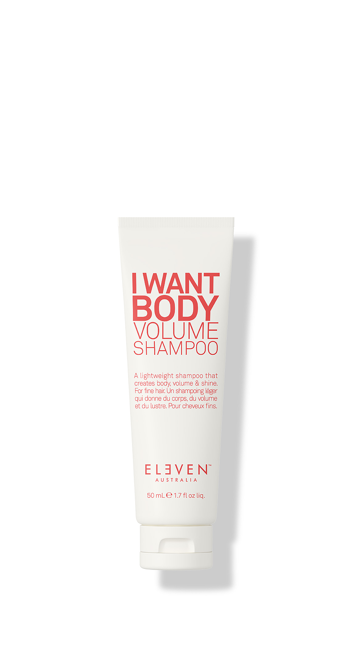 I Want Body - szulfátmentes, parabénmentes volumennövelő sampon 50 ML - utazó méret